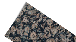 Granit Treppe gerade Baltic brown poliert