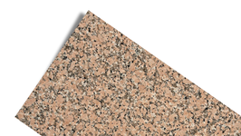 Granit Treppe Rosa Porrino poliert gewendelt