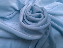 Samt Vellutino Babyblau bi-elastisch