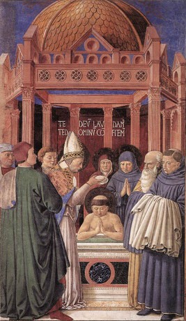 Le baptême d'Augustin - cl.WGA