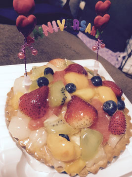 誕生日ケーキ