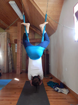 stage yoga aérien sud france jyoti yogi