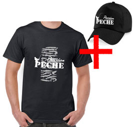 teeshirt passion pêche