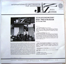 LP Langspielplatte Jazz-Wettbewerb.