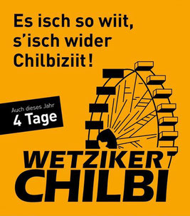 Wetziker Chilbi vom  Samstag 16.08 - Montag 18.08.2025