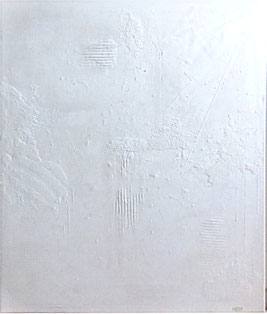 DALUZ inspiration Soulage mais tout blanc, matière, reflets, originalité
