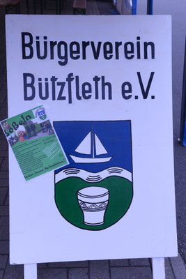 Verkaufsoffener Sonntag in Bützfleth! Der Bürgervein beteiligte sich mit einem Info-Stand. 14.09.2014