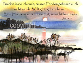 Frieden lasse ich euch See, Landschaft