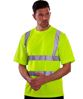 Two Band & Brace Hi Vis T-Shirt bedrucken