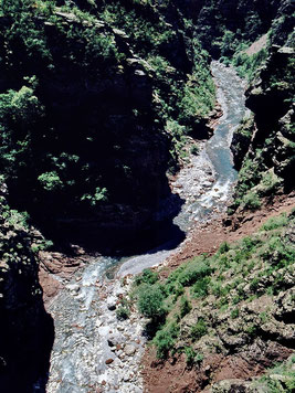 Der Gorge de Daluis selbst scheint etwas schwer. Außerdem ist im Sommer wenig Wasser. 