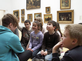 Kleine Künstler in der Kunsthalle