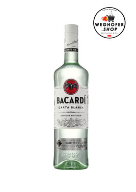 Bacardi 0,7 Liter Flasche, weghofer shop