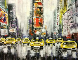 Times Square New York City Gemälde © Christiane Ros