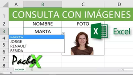 Consultar datos con imagenes en Excel