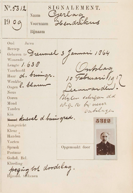 Signalementenregister 1880-1917    