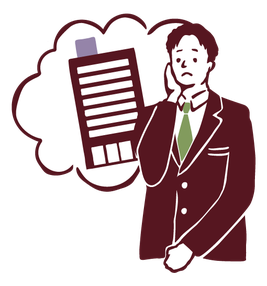 会社の解散・清算のイメージイラスト