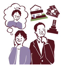 相続手続きのイメージイラスト
