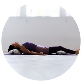 Yoga Heike Razaq  im Sportpark Monheim