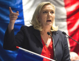 Front Nationals leder Marine Le Pen