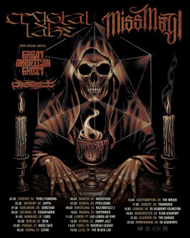 CRYSTAL LAKE & MISS MAY I EUROPEAN CO-HEADLINE TOUR 2026 With Special Guests: GREAT AMERICAN GHOST, DIESECT