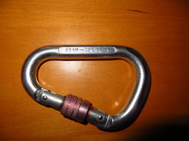 Standard HMS Karabiner mit 22 kN Bruchlastmaximum