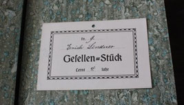 Gesellenstück Buch Buchbinder