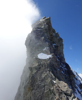 Zinalrothorn, Nordgrat, Mountet, Bosse