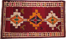 Kilim Gashghaï Kashkuli Iran 2,50 x 1,48 m