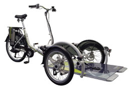 Van Raam Velo Plus 2 Dreirad für Erwachsene Spezial-Dreirad Rollfiets Rollstuhlfahrrad 2017