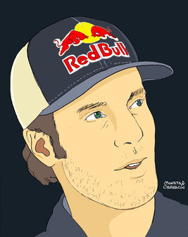 Jean-Éric Vergne by Muneta & Cerracín