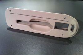 Seat cradle for credit card reader (modification)