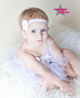 Tüllkleid für Fotoshooting und Taufe