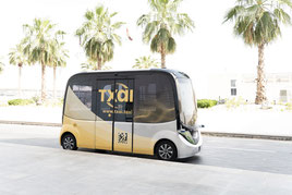 المشروع يتضمن اسطولا من مركبات الأجرة والحافلات الصغيرة ذاتية القيادة التي تخدم أكثر  من 5000 مستخدم مسجل في جزيرتي ياس والسعديات