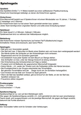 Feuerwehrfest Wildenrath 2019 Spielregeln