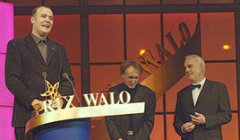 Frank Hubrath, Beat Kuert, Michael Lang "PRIX WALO 2004"-Verleihung