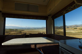 Aussicht aus unserem Camper