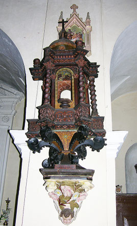 Omessa - Tempietto - Tabernacle à présentation provenant de l'ancien couvent