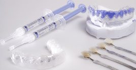 Set für die Zahnaufhellung zuhause