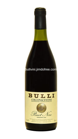 Bottiglia Pinot Nero Bulli   
