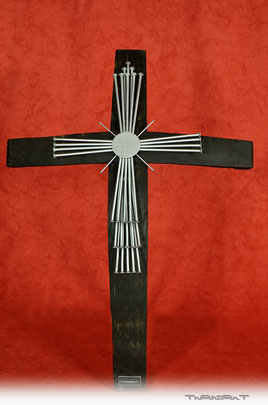 Barrel stave cross nail "silver"