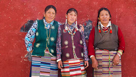 Reise durch Tibet, Lhasa, um den Yamdrok See, Shigatse
