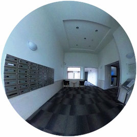 THETA360°GALLERY-外観/共用部↓パノラマで内覧体験できます。↓北34条シティタワー-Kita34JyoCityTawer