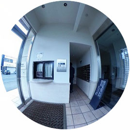 THETA360°GALLERY-外観/共用部↓パノラマで内覧体験できます。↓北34条シティタワー-Kita34JyoCityTawer