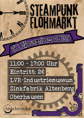 steampunk flohmarkt oberhausen termine events veranstaltung