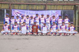 準優勝-川北町学童野球クラブ