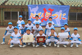 準優勝-根上学童野球クラブ