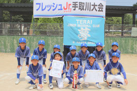 準優勝-寺井学童野球クラブ