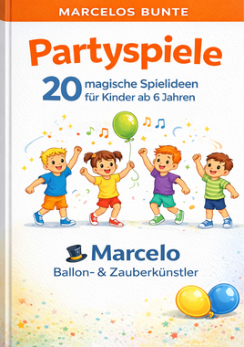 Partyspiele Kindergeburtstag ab 6 Jahren – 20 Spiele von Marcelo