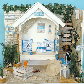 Miniatur-Stranddeko 1:12