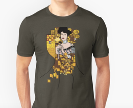 gustav klimt, klimt tshirt, art tshirt